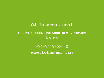 AJ International, Katra
