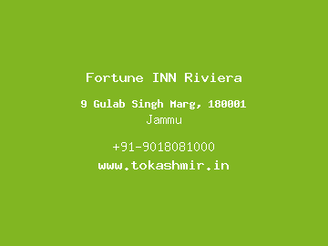 Fortune INN Riviera, Jammu
