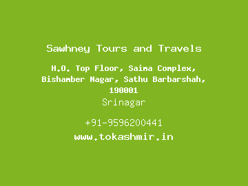 Sawhney Tours and Travels, Srinagar